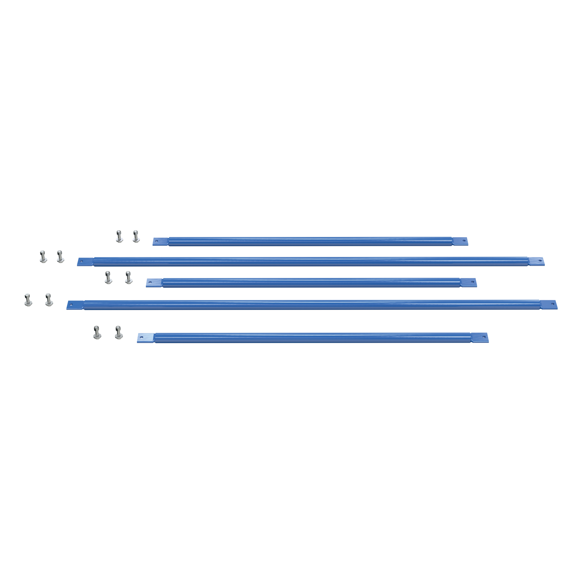 Vestil Cantilever Brace Set - 1.313in. Height, 64.75in. Width, 1.938in. Depth, Model# HBS-10124